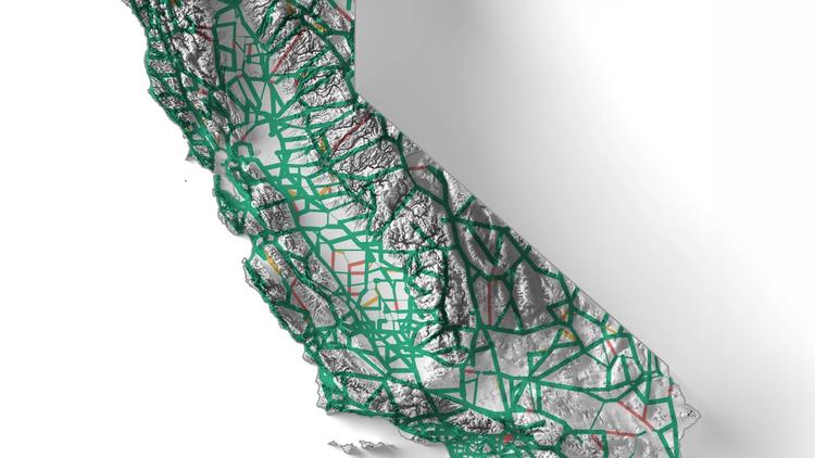 Highway Map of California